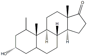 1-Methylandrosterone Struktur