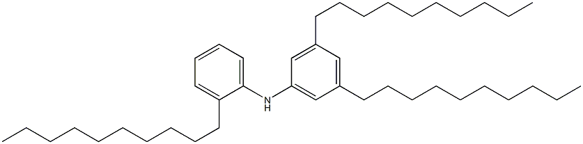 2,3',5'-Trisdecyl[iminobisbenzene] Struktur