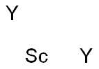 Scandium diyttrium Struktur