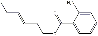 Anthanilic acid 3-hexenyl ester Struktur