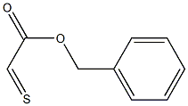 Thioformylformic acid benzyl ester Struktur