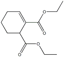 1-Cyclohexene-2,3-dicarboxylic acid diethyl ester Struktur