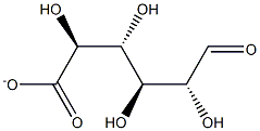 D-Galacturonic acid anion Struktur