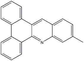 11-Methyldibenz[a,c]acridine Struktur