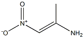 (E)-2-Nitro-1-methylvinylamine Struktur