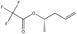 (-)-Trifluoroacetic acid (S)-4-pentene-2-yl ester Struktur