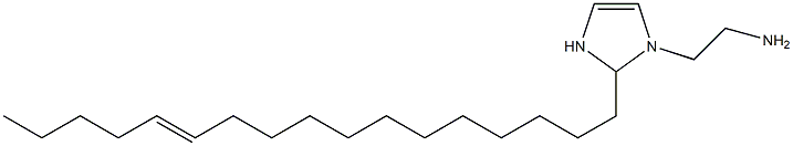 1-(2-Aminoethyl)-2-(12-heptadecenyl)-4-imidazoline Struktur