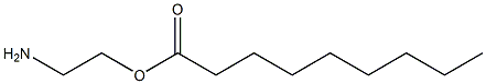 Nonanoic acid 2-aminoethyl ester Struktur