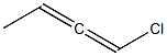 1-Chloro-1,2-butadiene Struktur