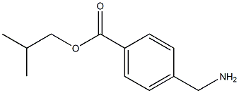 4-(Aminomethyl)benzoic acid isobutyl ester Struktur