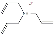 Triallylammonium chloride Struktur