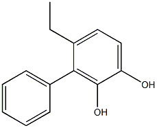 4-Ethyl-3-phenyl-1,2-benzenediol Struktur