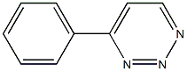 4-Phenyl-1,2,3-triazine Struktur