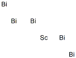 Scandium pentabismuth Struktur