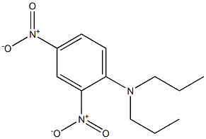 N,N-Dipropyl-2,4-dinitrobenzenamine Struktur