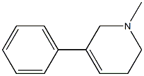 1-Methyl-5-phenyl-1,2,3,6-tetrahydropyridine Struktur