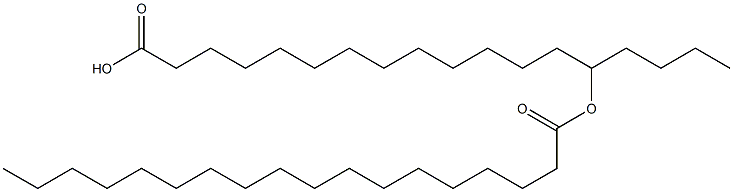 14-Stearoyloxystearic acid Struktur