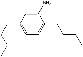 2,5-Dibutylaniline Struktur