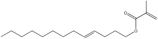 Methacrylic acid (4-tridecenyl) ester Struktur