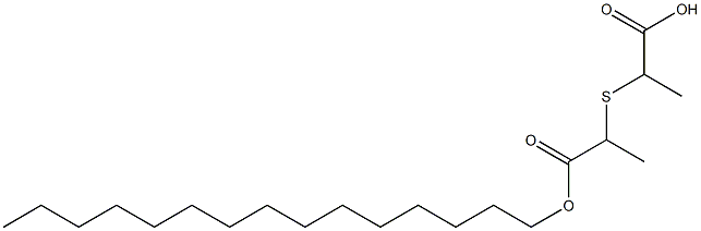 2,2'-Thiobis(propionic acid pentadecyl) ester Struktur