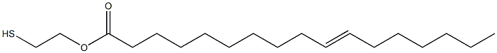 10-Heptadecenoic acid 2-mercaptoethyl ester Struktur