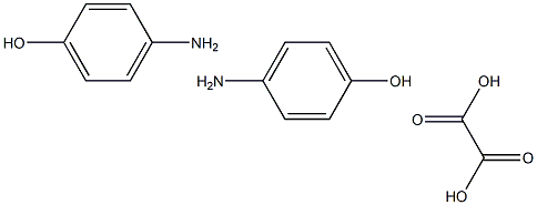 Bis(4-aminophenol)oxalate Struktur