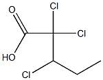 2,2,3-Trichlorovaleric acid Struktur