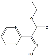 2-(2-Pyridinyl)-2-(hydroxyimino)acetic acid ethyl ester Struktur