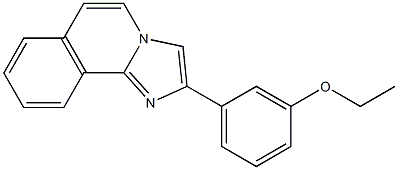 2-(3-Ethoxyphenyl)imidazo[2,1-a]isoquinoline Struktur