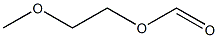 Formic acid 2-methoxyethyl ester Struktur