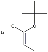 Lithium(Z)-1-tert-butoxy-1-propene-1-olate Struktur