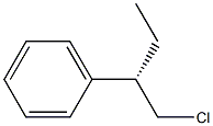 (+)-[(S)-1-(Chloromethyl)propyl]benzene Struktur