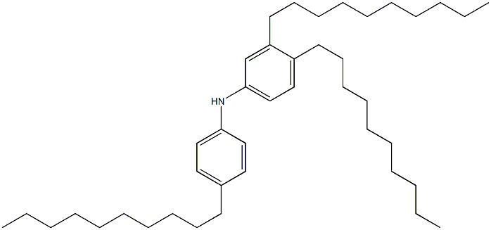 4,3',4'-Trisdecyl[iminobisbenzene] Struktur