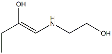 1-[(2-Hydroxyethyl)amino]-1-buten-2-ol Struktur