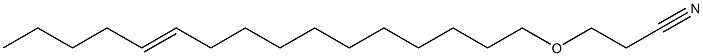 3-(11-Hexadecenyloxy)propiononitrile Struktur