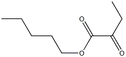 2-Oxobutyric acid pentyl ester Struktur