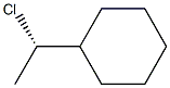 (+)-[(S)-1-Chloroethyl]cyclohexane Struktur