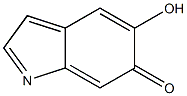 5-Hydroxy-6H-indol-6-one Struktur