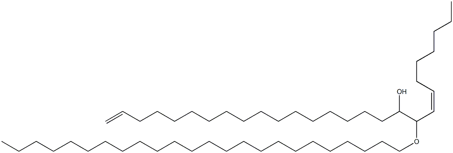 (Z)-19-(Tetracosyloxy)-1,20-heptacosadiene-18-ol Struktur