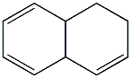 1,2,4a,8a-Tetrahydronaphthalene Struktur