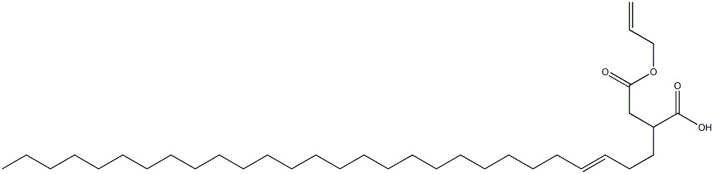 2-(3-Octacosenyl)succinic acid 1-hydrogen 4-allyl ester Struktur