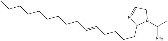 1-(1-Aminoethyl)-2-(5-pentadecenyl)-3-imidazoline Struktur