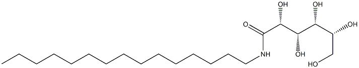 N-Pentadecyl-D-gluconamide Struktur