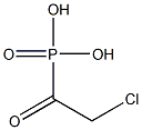 2-Chloroacetylphosphonic acid Struktur