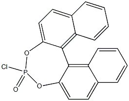 4-Chlorodinaphtho[2,1-d:1',2'-f][1,3,2]dioxaphosphepin-4-one Struktur