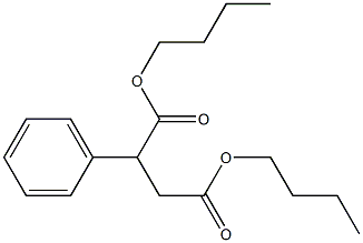 Phenylsuccinic acid dibutyl ester Struktur