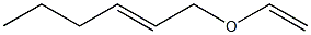 Ethenyl 2-hexenyl ether Struktur