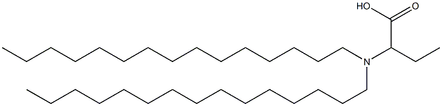 2-(Dipentadecylamino)butyric acid Struktur