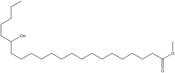 17-Hydroxydocosanoic acid methyl ester Struktur