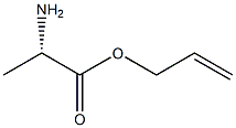 (2S)-2-Aminopropanoic acid 2-propenyl ester Struktur